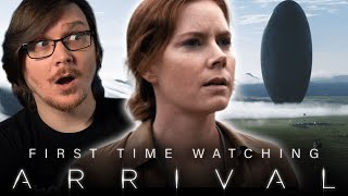 ARRIVAL MOVIE REACTION  First Time Watching [upl. by Viens154]