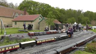 The Ryedale Society of Model Engineers RSMEL Main Line Rally 2012 [upl. by Ihcehcu]