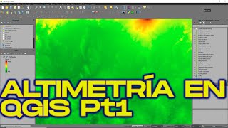 Altimetría en QGIS [upl. by Claman215]