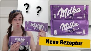 Testvergleich Milka jetzt mit verbesserter Rezeptur Besser als zuvor Alt GEGEN Neu [upl. by Hpeosj]