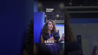 Saxo Bank interview at the Dubai Forex Expo [upl. by Sherline868]