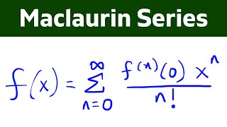 Finding the Maclaurin Series for a Function [upl. by Rillis]