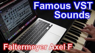 Famous Synth Sounds  08 Faltermeyer Axel F [upl. by Marlo505]