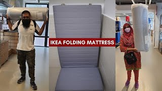 IKEA LYCKSELE LÖVÅS Mattress Unboxing for Tiny Home [upl. by Lledyl]