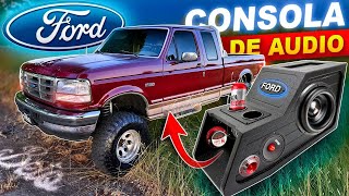 NUEVA CONSOLA para CAR AUDIO a la FORD F150 Eddie Bauer‼️ QUEDA ORIGINAL  Foringas Beto Trokas [upl. by Bashee961]