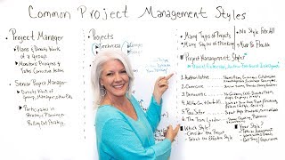 Common Project Management Styles  Project Management Training [upl. by Sallee]