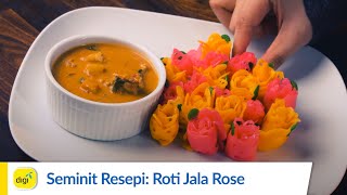 Seminit Resepi Roti Jala Rose [upl. by Aldora]