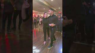 Intermediate Bachata Class Demo  Demetrio amp Nicole  Bachata Dance Academy bachata bachatadance [upl. by Aitital908]