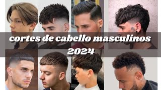 Cortes de cabello para hombres 2024 😱 [upl. by Lisabeth]