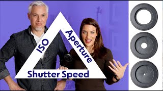 Aperture Shutter Speed amp ISO The Exposure Triangle made EASY [upl. by Ahsatniuq]