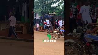 NDC followers storms the street of Sunyani Ghana 7 Ghana Sunyani NDC shorts [upl. by Anirol]