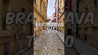 Top 10 THINGS TO DO in Bratislava 2024  Slovakia Travel Guide đź‡¸đź‡° [upl. by Ihc]