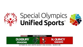 QPS Sports North Quincy vs Duxbury The Unified Teams Coed Basketball October 28 2024 [upl. by Jerusalem]