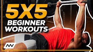 How To Do 5x5 Workouts for Beginners  EricLeija [upl. by Nyladnarb]