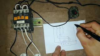 conexión y usos del contactor tetrapolar [upl. by Siroval]