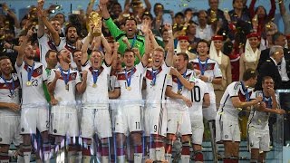 WM 2014 Deutschland ist Weltmeister  Siegerehrung Deutschland  Argeninien 10 [upl. by Christye]