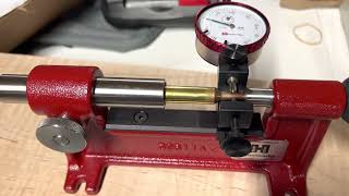 Hornady LockNLoad Concentricity Tool [upl. by Aserehtairam]