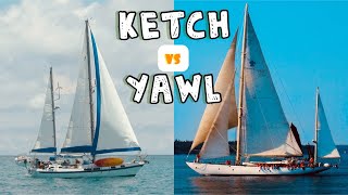 Why Two MASTS Ketches vs Yawls  Sailing Wisdom [upl. by Dauf]