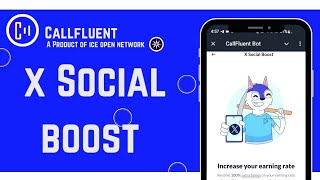 CallFluent X Social Boost Guide  How To Verify Your Callfluent For X Social Boost 100 [upl. by Lleda]