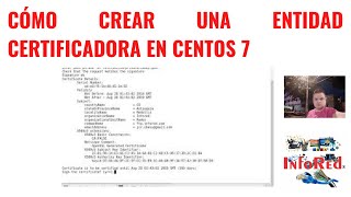 Cómo Crear una Entidad Certificadora en CentOS 7 [upl. by Nivan]