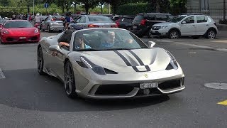 Ferrari 458 Speciale Aperta Acceleration Sound [upl. by Sehguh]