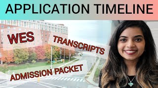 Application Process amp Timeline  Explained Step by Step  MS in USA amp PhD amp Undergrad [upl. by Renner]