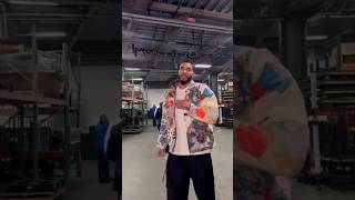 I made a jacket for Jayson Tatum jaysontatum upcycling sewing fashion streetwear quilting diy [upl. by Anirres]