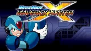 Mega Man Maverick Hunter X  Opening amp Title Screen [upl. by Annid]