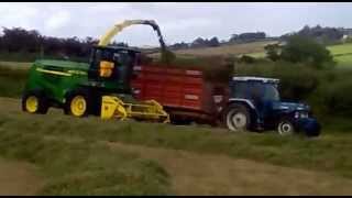 CYRIL MAGUIRE AGRI CONTRACTOR lifting silage co cork [upl. by Rhianon862]