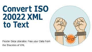 Convert ISO 20022 XML to Text TSVCSV without code [upl. by Berry]