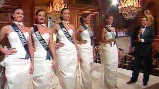 Miss France 2000  Défilé des 5 en Robe de Soirée [upl. by Nilyad339]