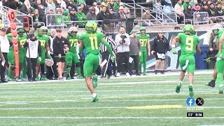 Defense reflects after UO football spring game [upl. by Zacarias]