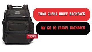 TUMI ALPHA BRIEF PACK  BEST DJ  PRODUCER BACKPACK 2024 [upl. by Schilt]