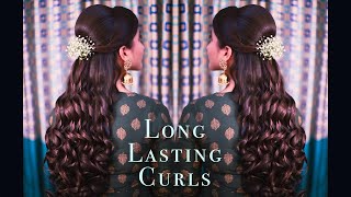 Long lasting Curls  Bridal or Bridesmaid Hairstyle [upl. by Christi]