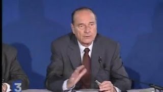 Polémique autour de la déclaration de Chirac [upl. by Strohben947]