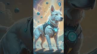 White Fantasy dreamy dog [upl. by Ahsekan]