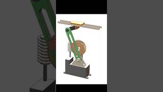 Unbelievable Quick Return Mechanism A Slotted Lever You Wont Believe [upl. by Nonez]