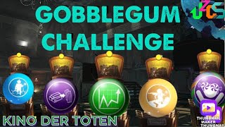 GobbleGum Challenge  Kino Der Toten  Ultimate Zombies Challenge Series [upl. by Hara]