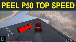 FH5 Peel P50 quotTruequot Top Speed [upl. by Olocin]