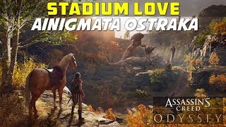 Stadium Love  Boeotia  Ainigmara Ostraka Puzzle Location and Solution  AC ODYSSEY [upl. by Otilia]