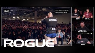 Hafthor Björnsson  Rogue Elephant Bar Deadlift  Attempt 2  2024 Arnold Strongman Classic [upl. by Asir925]