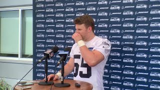 ExUW Huskies LB Ben BurrKirven on Seahawks having him at weakside instead of middle in minicamp [upl. by Mufinella]