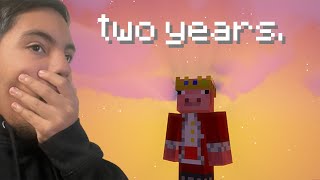 I Cant Believe Its Been Two Years  Reacting To TommyInnits quot730 Days Without Technobladequot [upl. by Halle631]