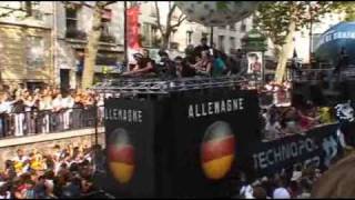 Joachim Garraud at the 2007 Techno Parade Paris [upl. by Aicssej160]