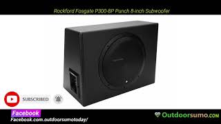 Rockford Fosgate P300 8P Punch 8 300 Watt Powered Ported Subwoofer System Review Guide outdoorsumo [upl. by Eledoya]