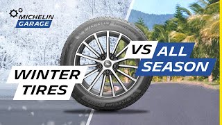 Winter tires vs Allseason tires  which tires should you buy  Michelin Garage [upl. by Roux]