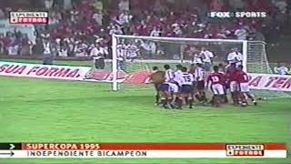 Flamengo vs Independiente Final Supercopa 1995 [upl. by Joost]