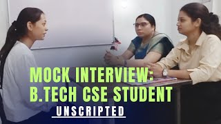 Exclusive CSE Mock Interview  Real Insights [upl. by Arlinda]