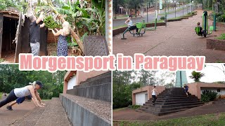 Vlog 193 Morgensport mit Bananenernte [upl. by Gnohc]