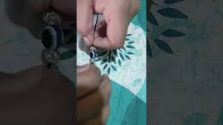 Simple and easy handmade anklet diycrafts anklets viralvideo [upl. by Sibeal]